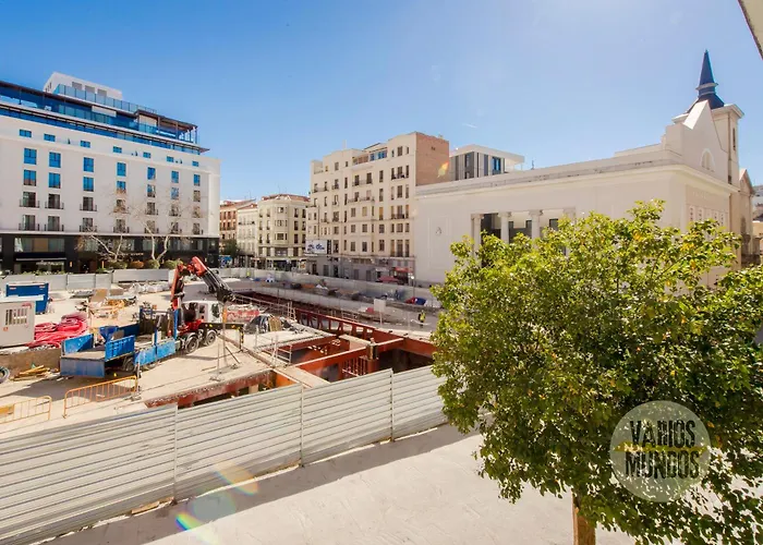 Bright Apt Para 4Pax En Gran Via-Plaza De Carmen E2