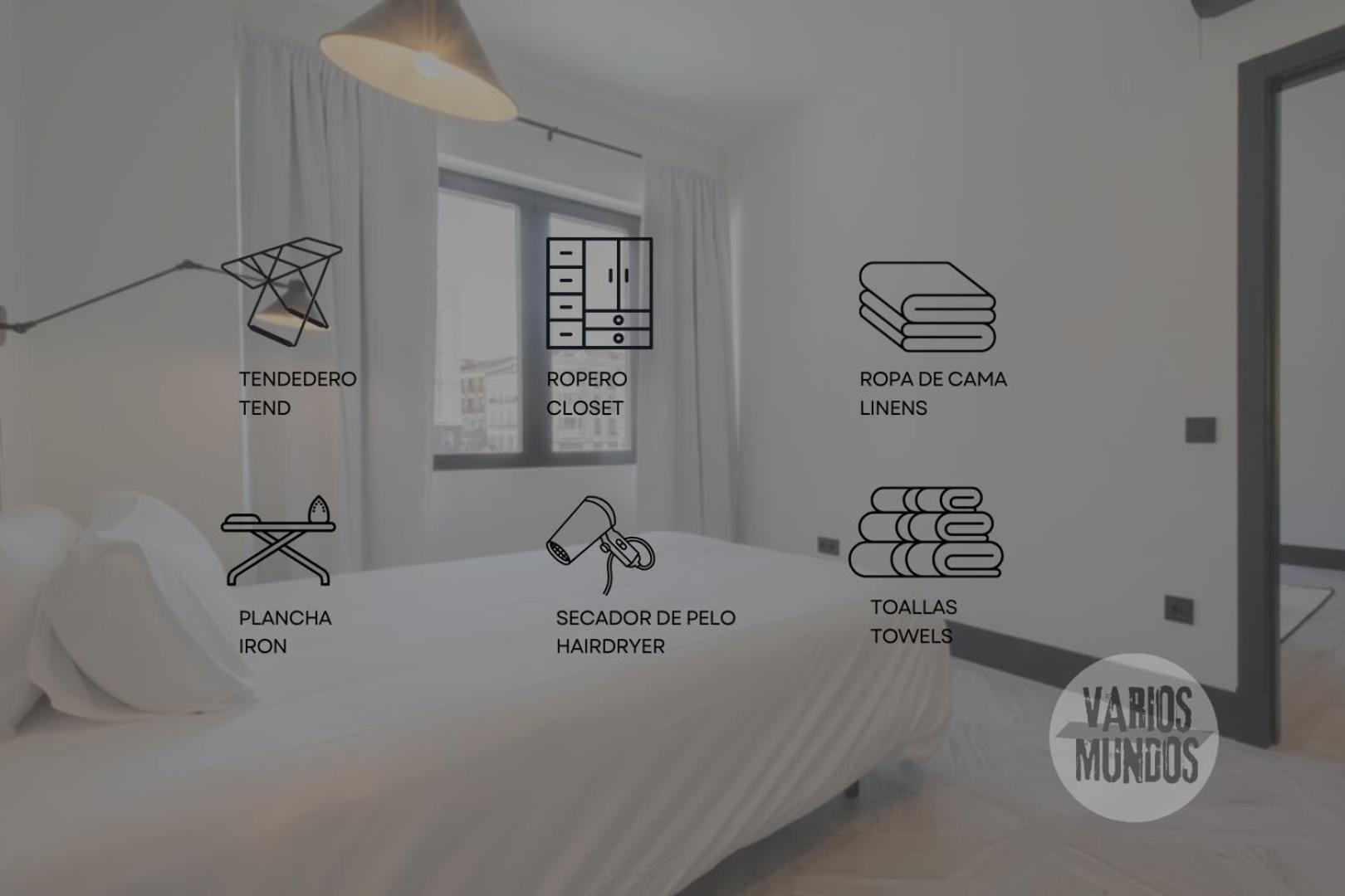 Appartement Bright 4pax En Gran Via-plaza De Carmen E2